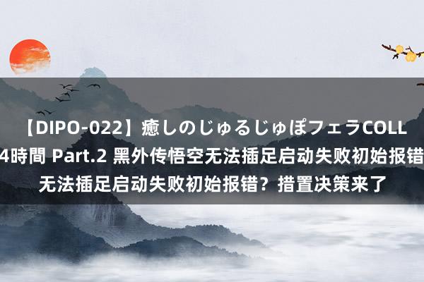 【DIPO-022】癒しのじゅるじゅぽフェラCOLLECTION50連発4時間 Part.2 黑外传悟空无法插足启动失败初始报错？措置决策来了