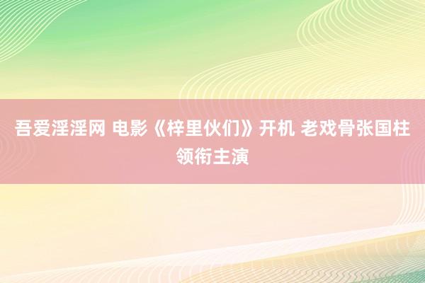 吾爱淫淫网 电影《梓里伙们》开机 老戏骨张国柱领衔主演